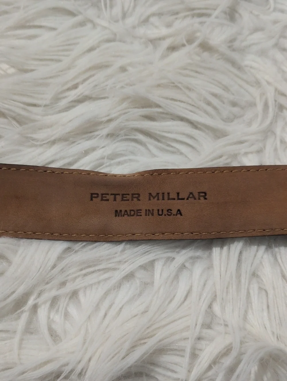 Peter Millar Genuine Crocodile Belt
